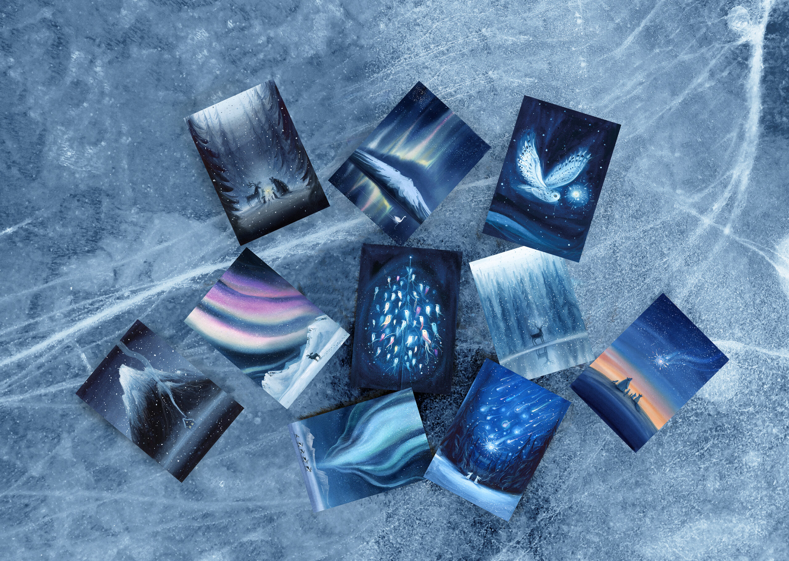 *NEW* Christmas card combi set